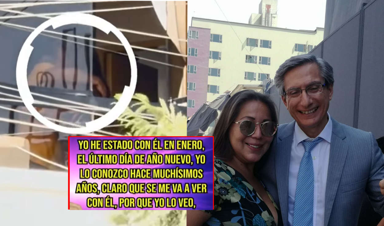 Mujer captada abrazando a Federico Salazar en departamento revela si tiene una relación con el presentador: “Yo he estado con él en enero”