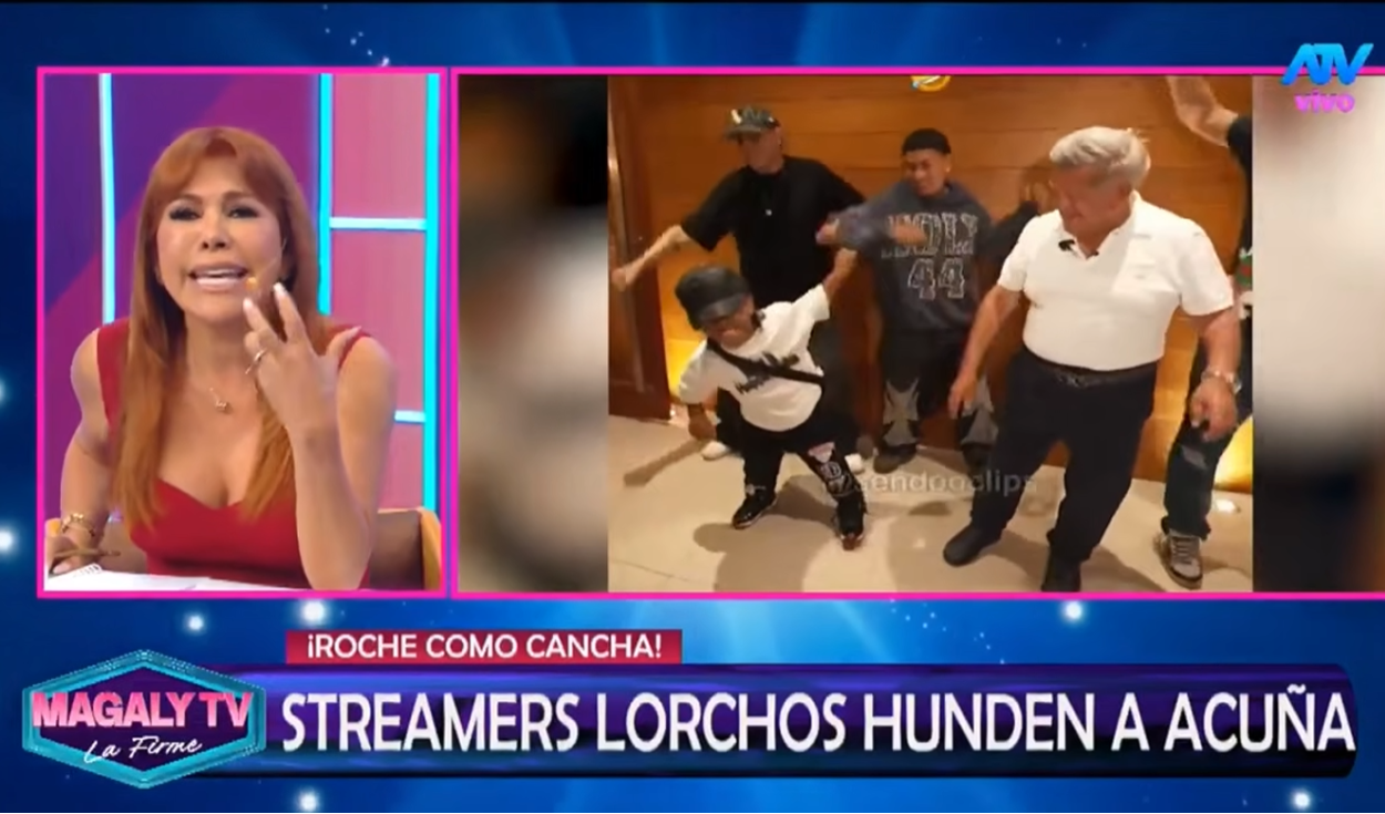 Magaly Medina señala que los streamers que apoyaron a César Acuña terminaron hundiéndolo: “No valen nada”