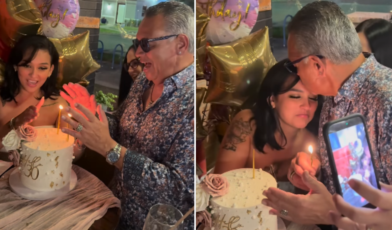 Daniela Darcourt recibe emotiva sorpresa de Tito Nieves por 