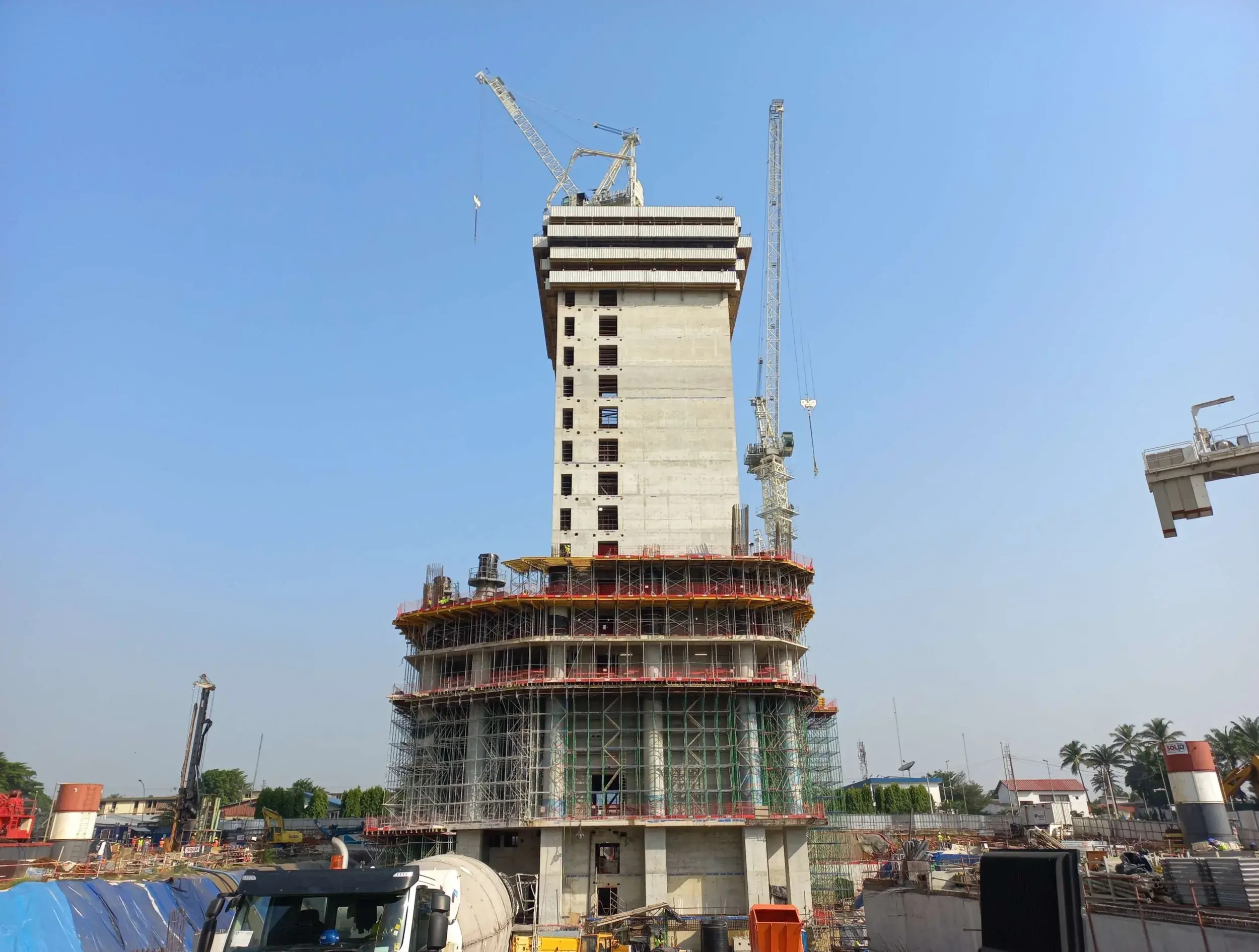 La Torre F implementará un sistema de doble piel en su estructura. Foto: BESIX