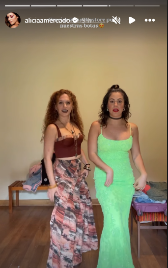 Gisela Ponce de León y Alicia Mercado. Instagram 