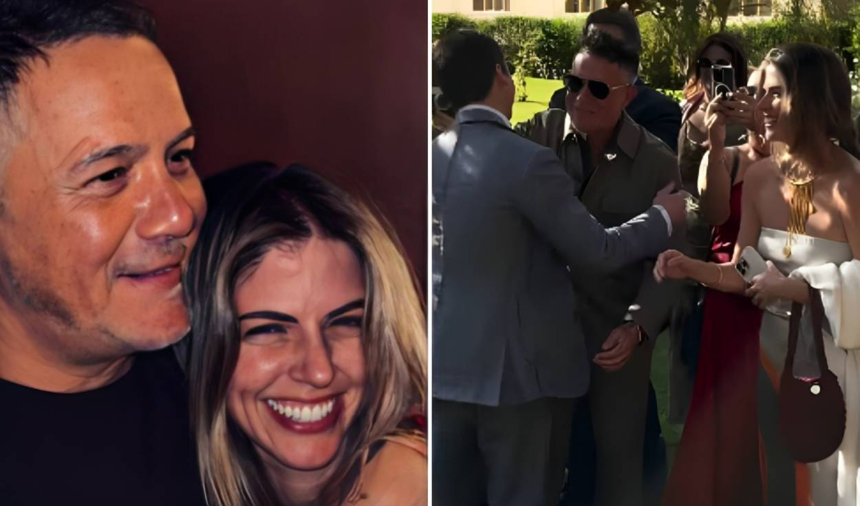 Alejandro Sanz se luce junto a Stephanie Cayo en la boda secreta de Bruno Ascenzo y Adrián Bello en Cusco