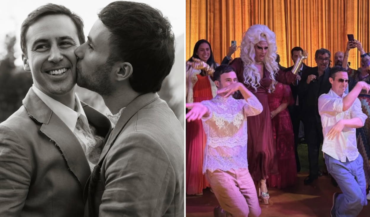 Bruno Ascenzo y Adrián Bello comparten las primeras fotos oficiales de su boda secreta en Cusco: "La felicidad"