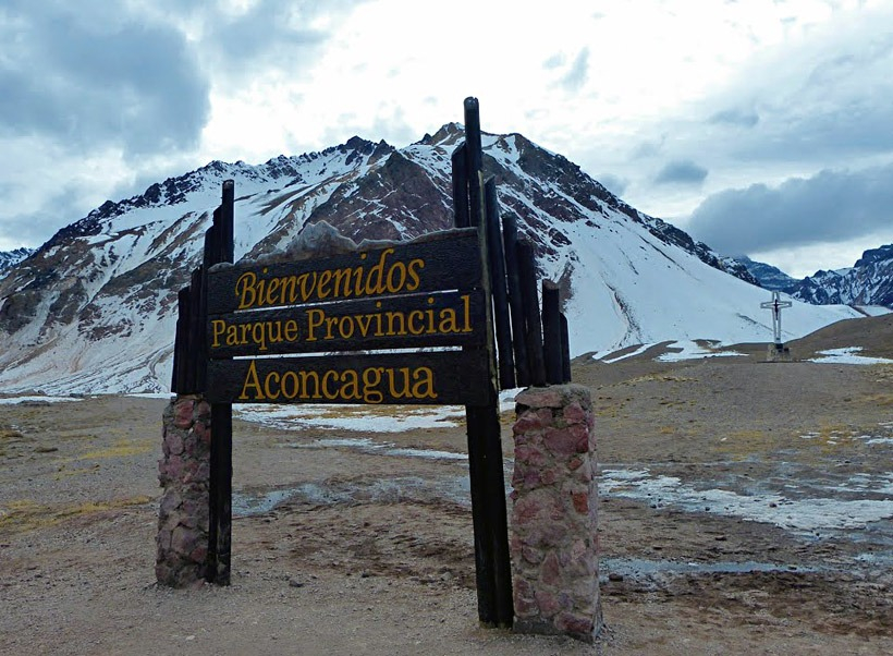 Entrada principal hacia Aconcagua, en Argentina. Foto: CDN