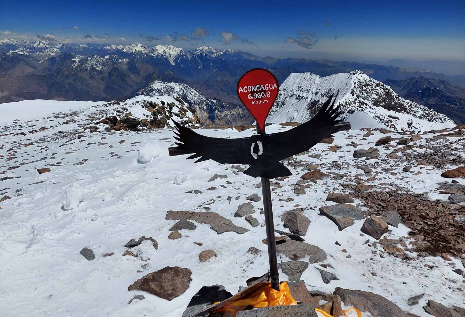 El Servicio Geológico de Estados Unidos señala que la altura oficial de la montaña más alta de Sudamérica es de 6.961 metros. Foto: UIAA