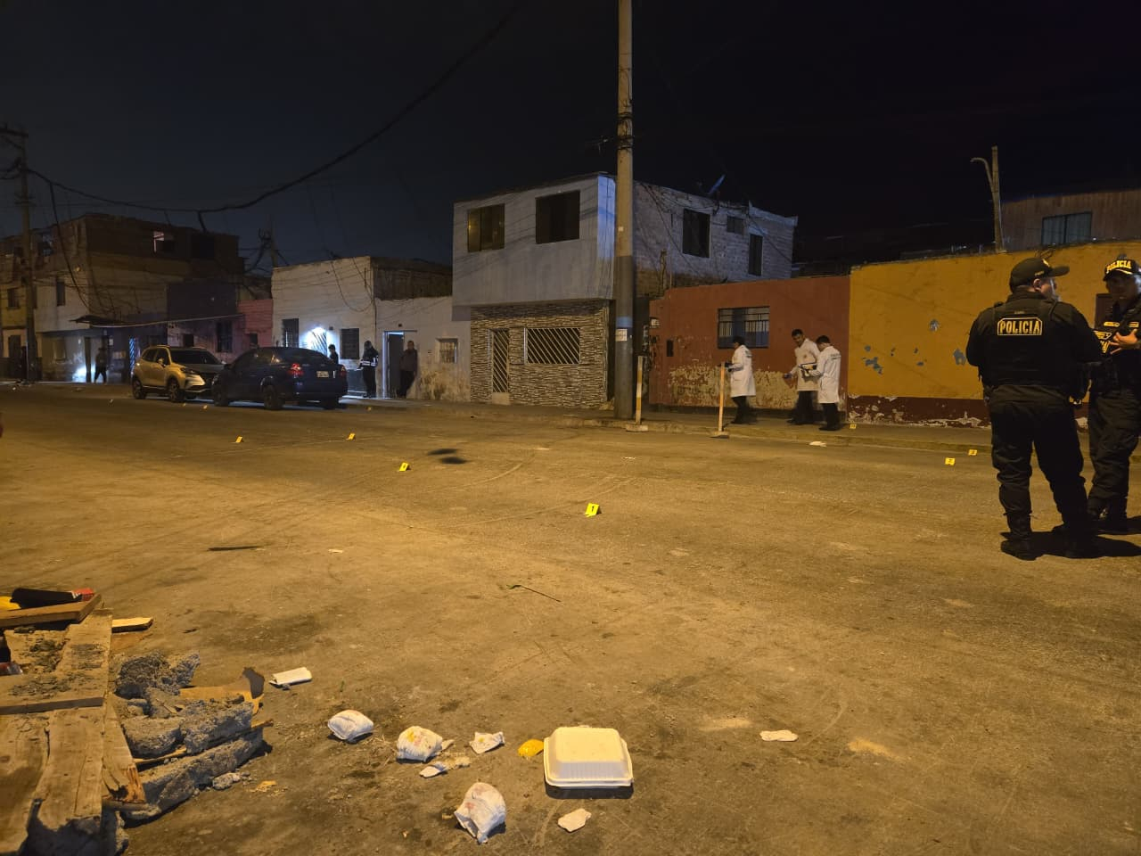 Agentes de la PNP y peritos ya se encuentran en la zona.