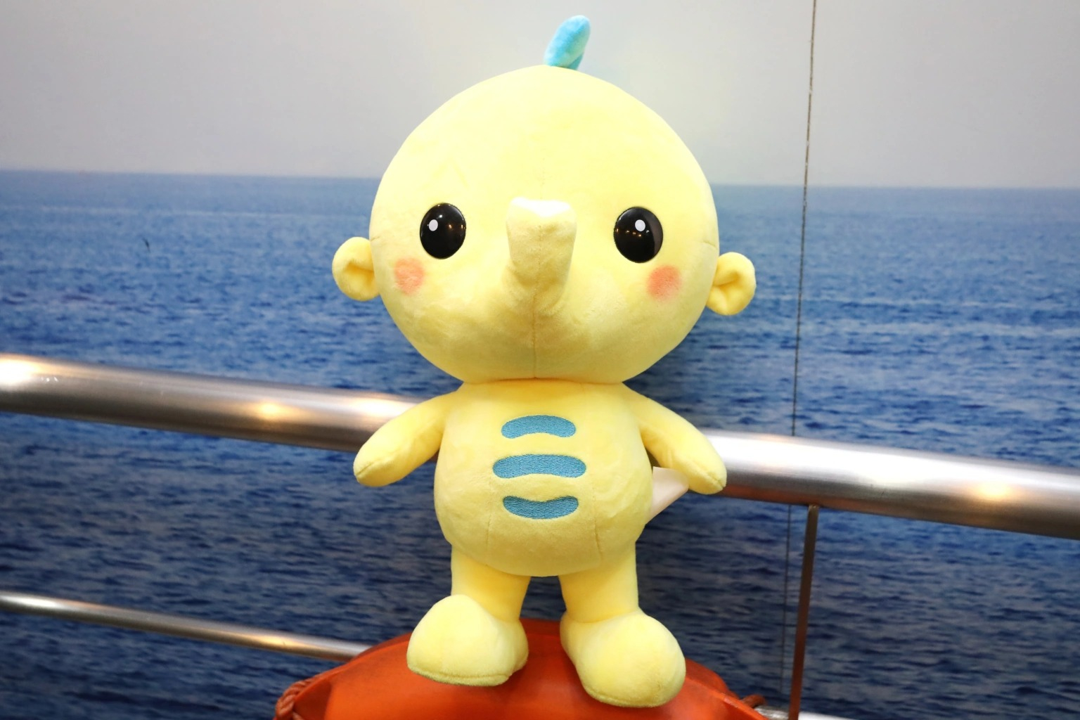 Los turistas podrán conocer a la primera mascota del Shanghai Ocean Aquarium,