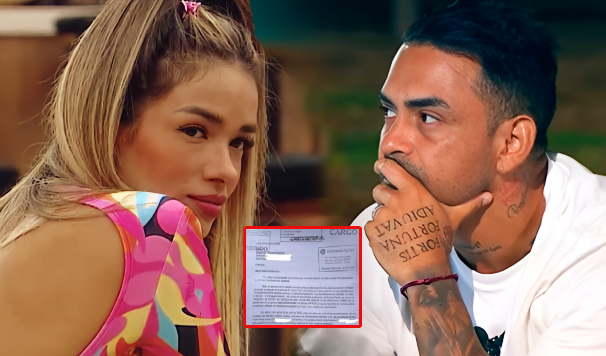 Madre de Shirley Arica enfrenta a Diego Chávarri con carta notarial por insinuar que su hija estuvo embarazada de él