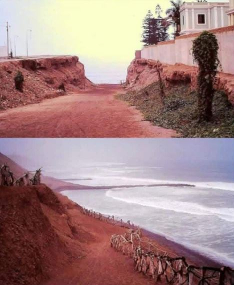 Fotografías de las bajadas Marbella y Sucre difundidas en redes sociales