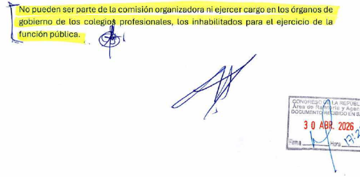Texto Sustitutorio