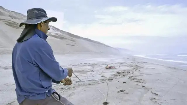 El estado actual de la playa Bolivia Mar evidencia la falta de implementación del pacto firmado. Foto: BBC  