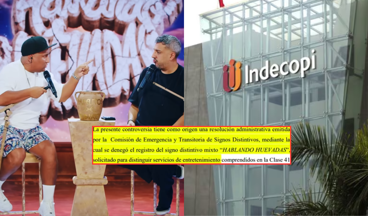 Jorge y Ricardo demandan a Indecopi por rechazar registro de ‘Hablando Huevadas’: “Voy hasta las últimas”