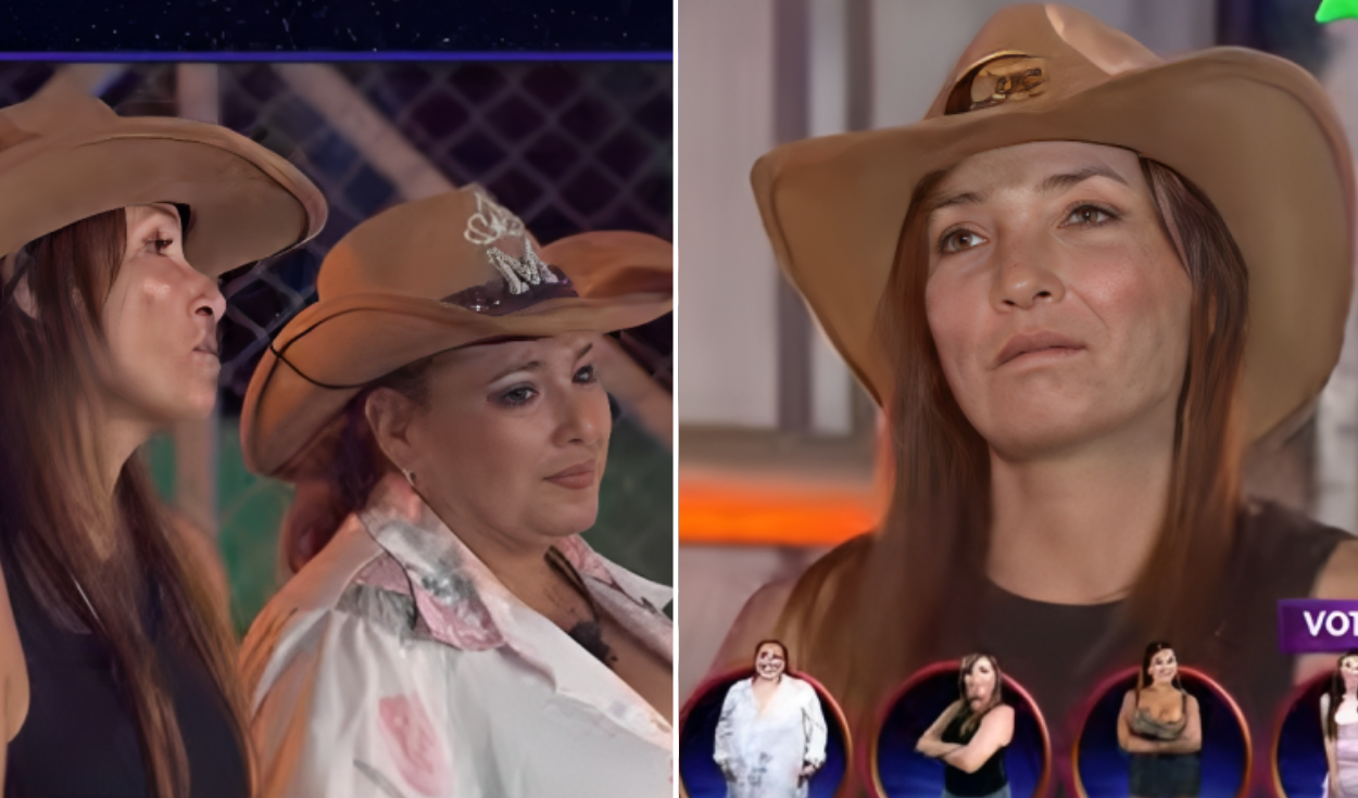 Mónica Torres se salva de la eliminación y Celine Aguirre se despide de 'La granja VIP Perú'