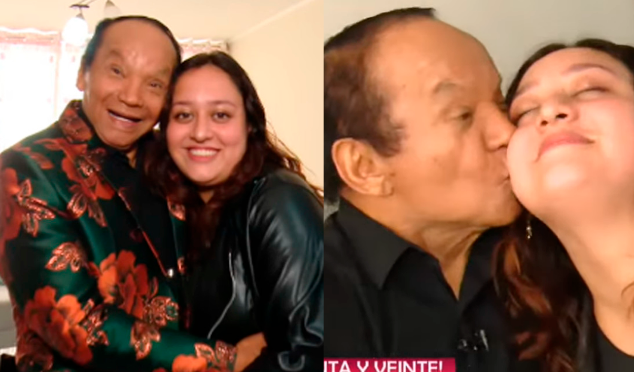 Heidy Amado, novia de 22 años de Melcochita, cuenta qué es lo que la enamoró del cómico: “Es cariñoso y muy detallista”