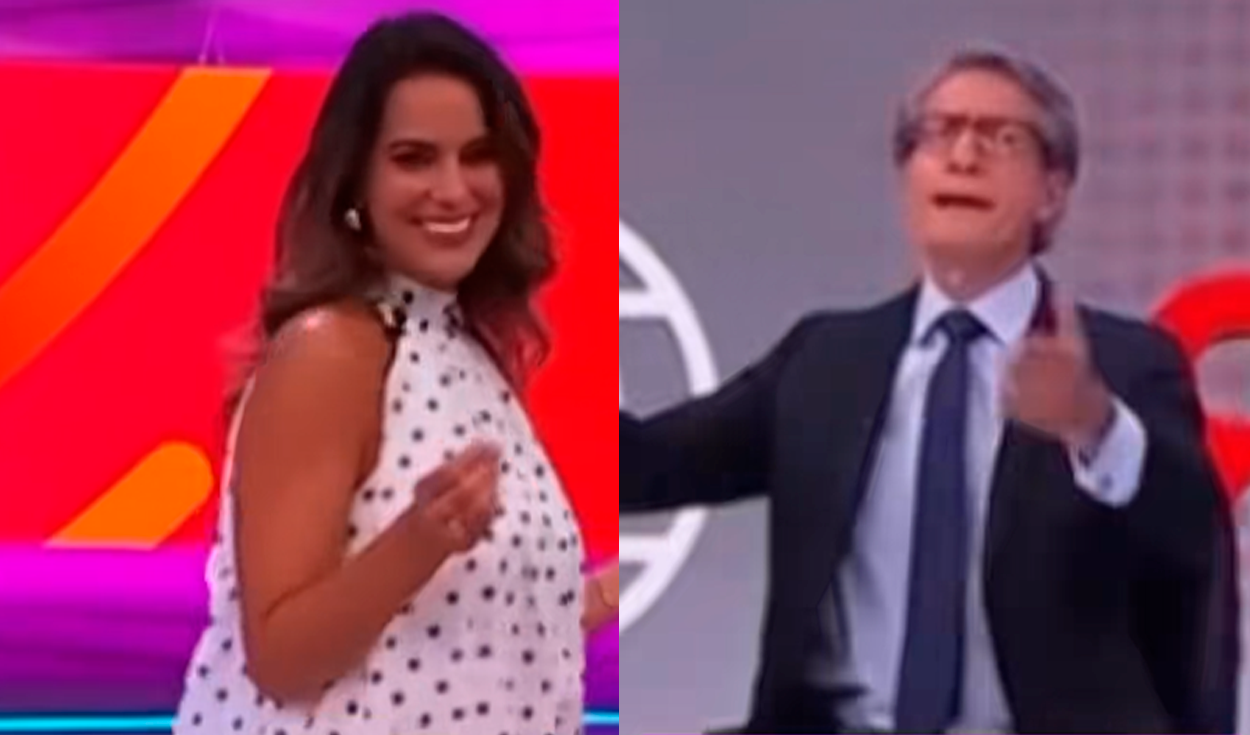 Federico Salazar sorprende a televidentes con pícaro comentario a Valeria Piazza: "Ven acá a hacer la vueltita"