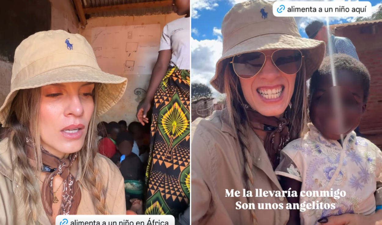 Alejandra Baigorria confiesa su deseo de adoptar a niña africana tras conmoverse por su situación: “Me la llevaría conmigo”