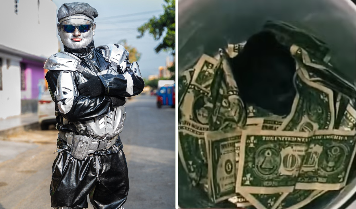 ‘Robotín’ impacta al revelar la fuerte suma que gana en pocas horas de trabajo en Estados Unidos: “Hay que estar desde las 5 como una estatua”