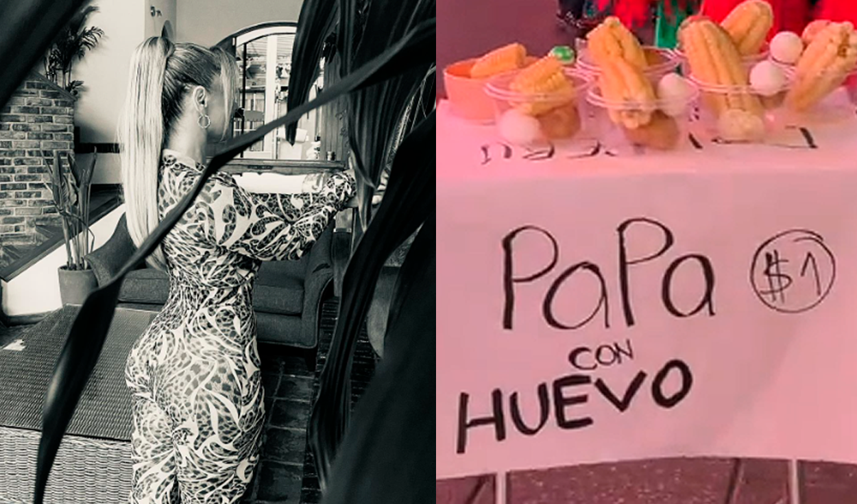 Popular conductora peruana deja la TV y ahora sorprende vendiendo papa con huevo en EE.UU.: "Por solo 1 dólar"