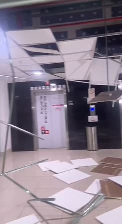 Caída parcial de techo en la UTP de Ica