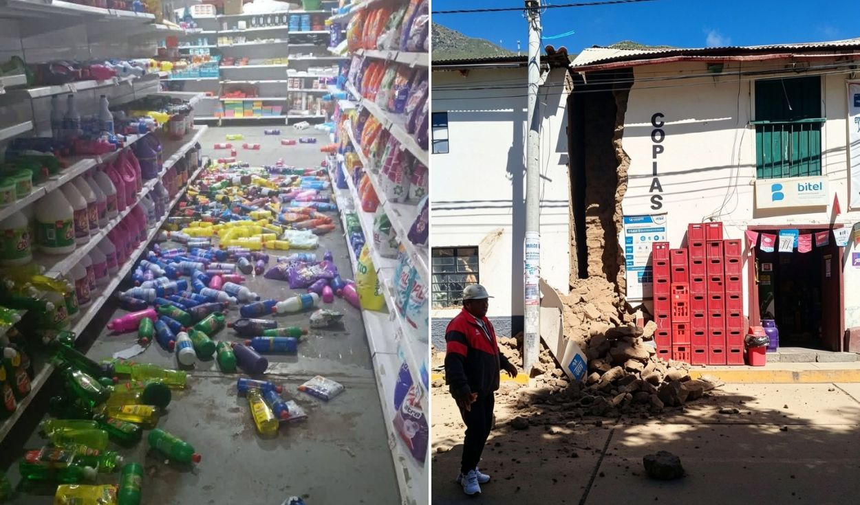 Daños por sismo