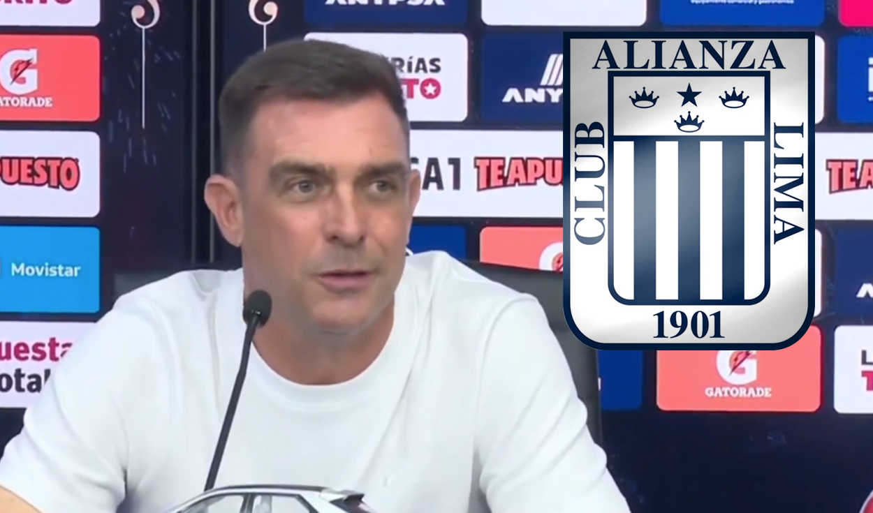 Pablo Guede tras ganar el Torneo Apertura con Alianza Lima: 