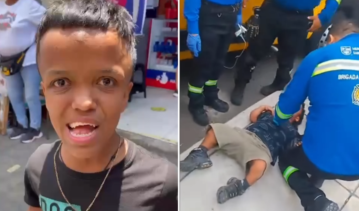 Streamer ‘Manolito’ es hallado inconsciente en plena calle tras verse con una mujer: usuarios lamentan su situación