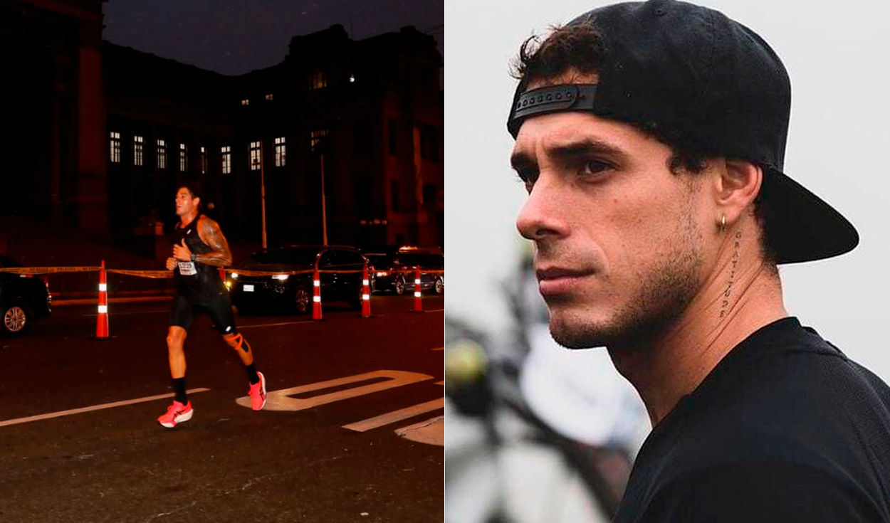 Hugo García desata polémica tras correr maratón vomitando y sin dormir: modelo explicó la conmovedora razón