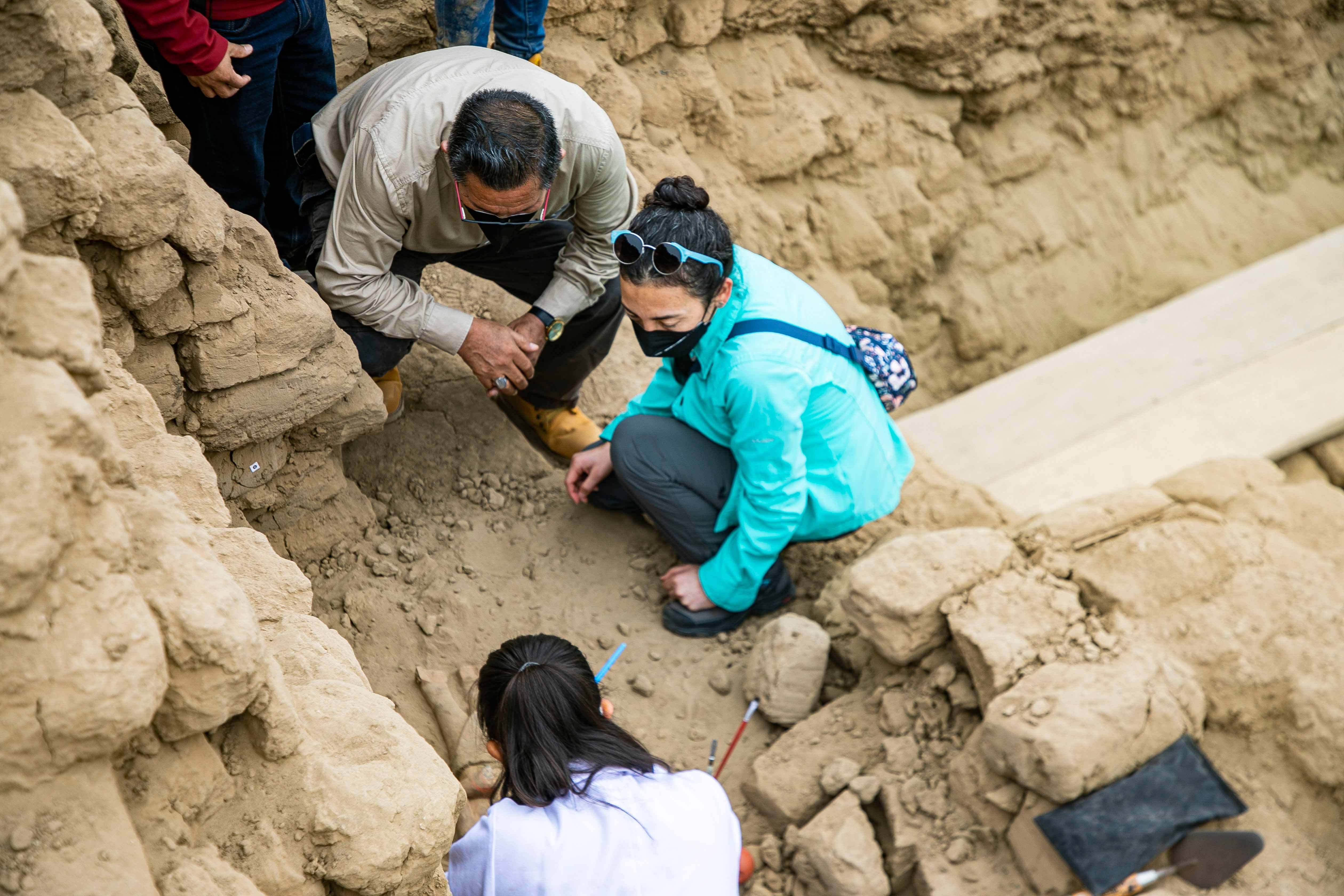 El proyecto de inversión de huaca Takaynamo tiene como objetivo principal generar las condiciones adecuadas de este monumento. Foto: Gobierno del Perú