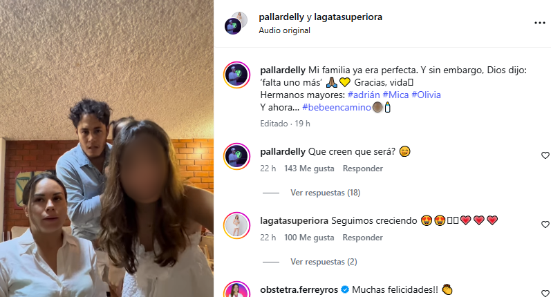 Publicación de Lisset Lanao. Foto: Instagram Exchica reality