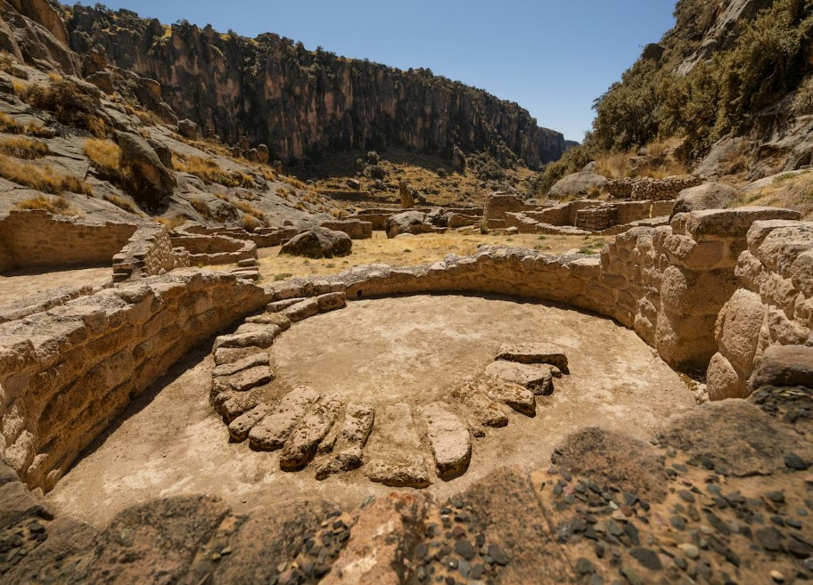 T’aqrachullo estaba conectada con otras ciudades de la región por el “Camino Inca”. Foto: National Geographic