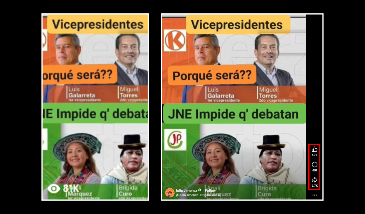 Una de las publicaciones con más alcance en redes sociales. Foto: Facebook