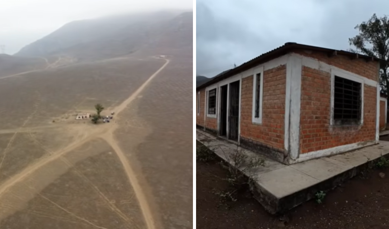 Mysterious house built in Chilca desert near Lima sparks curiosity