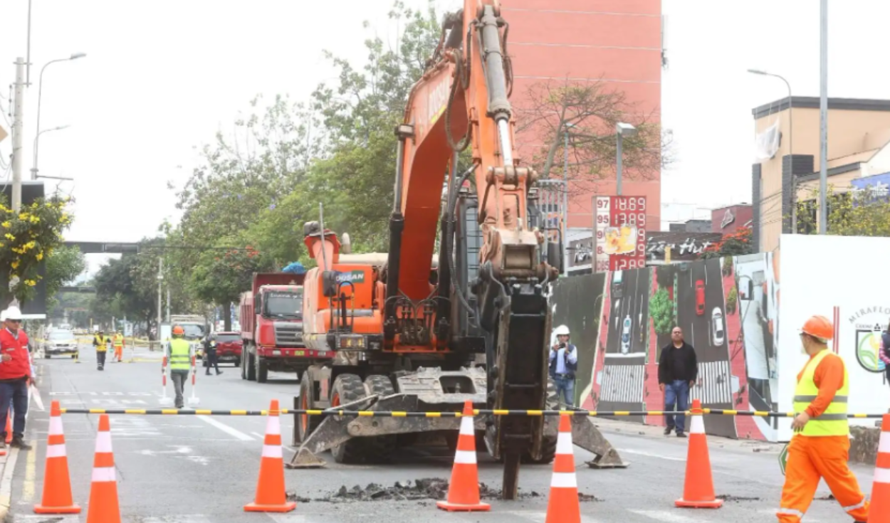 Miraflores announces partial closure of Avenida La Paz for roadworks