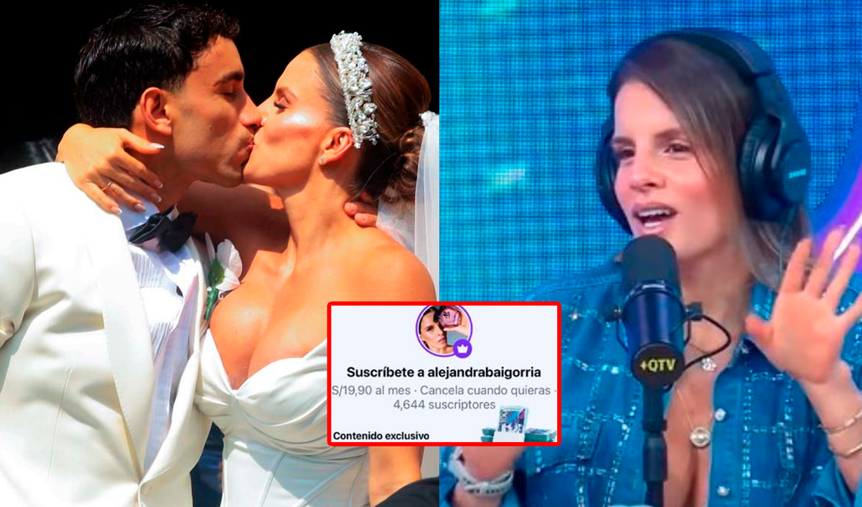 Alejandra Baigorria deja en shock al confesar que pudo cobrar 100 mil soles por suscripciones de Instagram el día de su boda