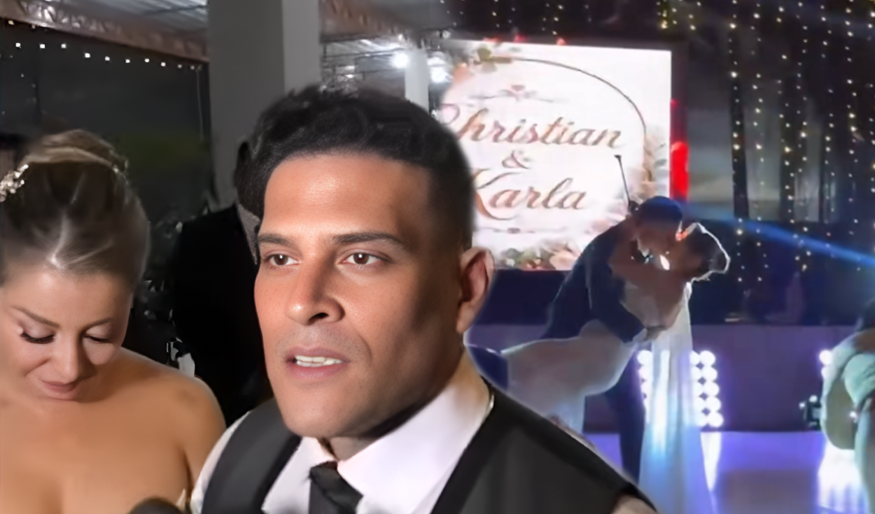 Christian Domínguez revela por qué prefirió una boda discreta con Karla Tarazona: "No hay luna de miel"