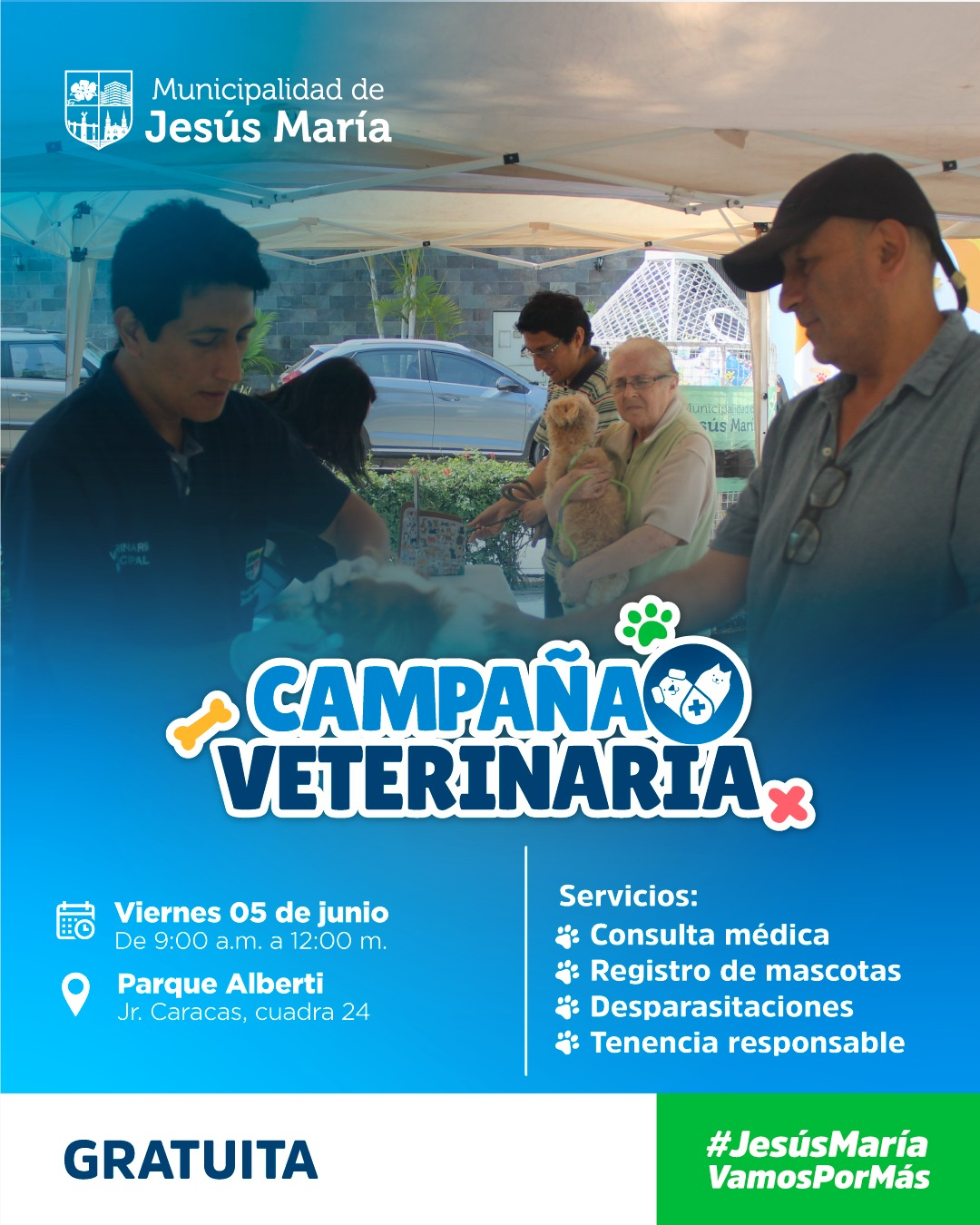 Campaña Veterinaria gratuita