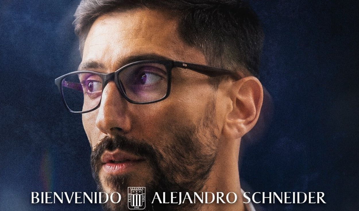Alianza Lima empieza una nueva era: Alejandro Schneider fue 