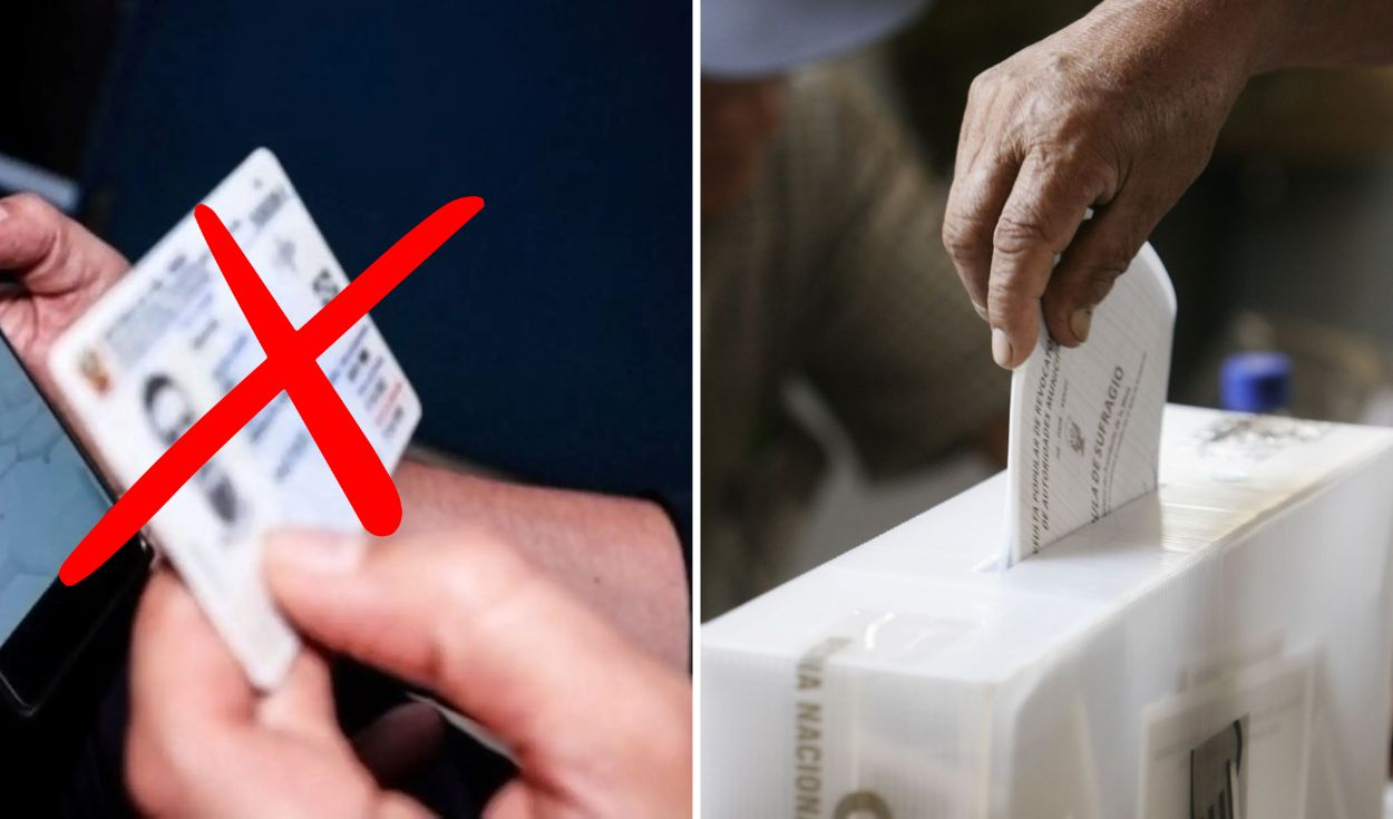 Can I vote with an expired DNI? ONPE explains