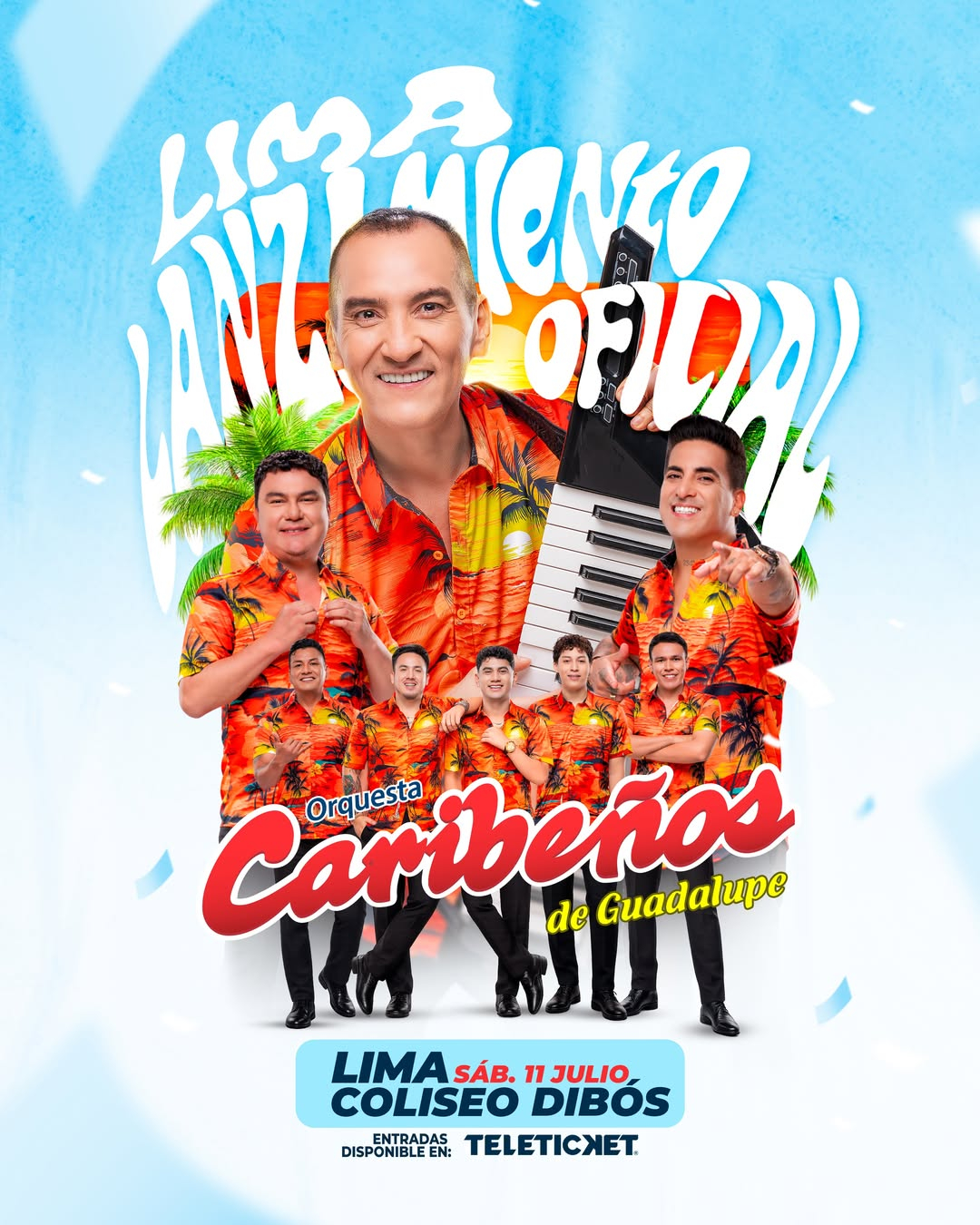 Fernando Rafael Aspericueta Cabanillas está a cargo de Orquesta Caribeños de Guadalupe