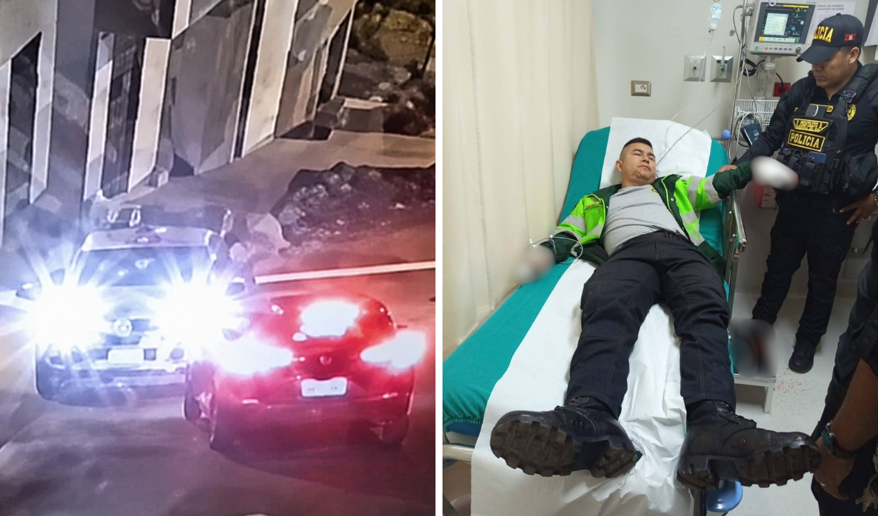 Two police officers shot protecting Peru polling station during vehicle theft attempt
