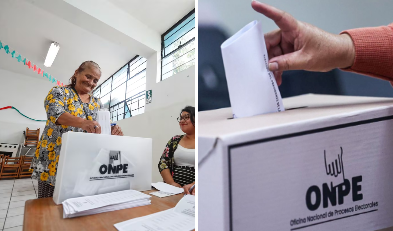 What happens to Peruvian voting ballots after elections before they are destroyed?