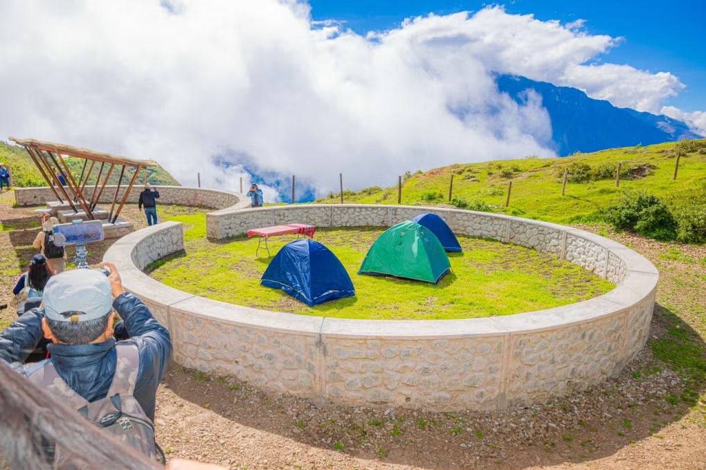 El mirador ofrece espectaculares vistas del cañón del Apurímac y del nevado de Salcantay. Foto: Gobierno Regional de Apurímac