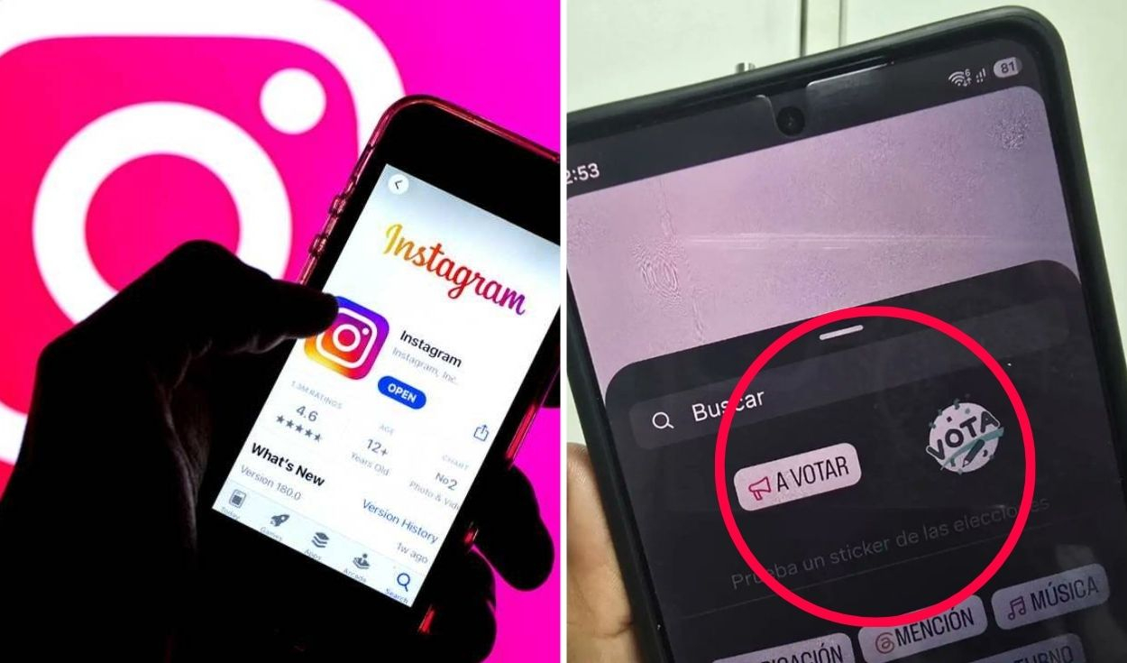 Instagram Launches Special 'Vote' Stickers for Peru's Second Round Election