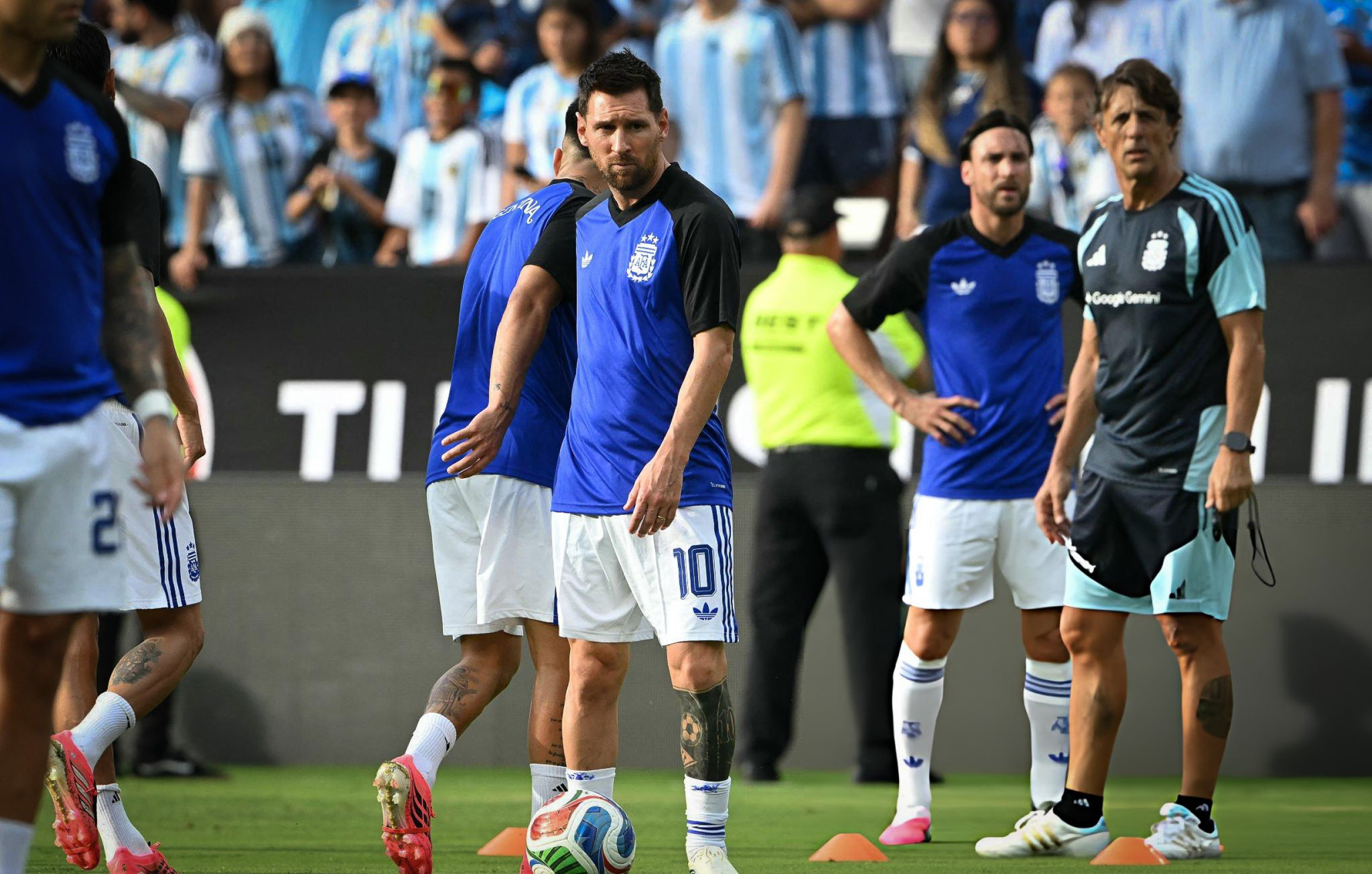 Lionel Messi no jugó en el último amistoso ante Honduras.