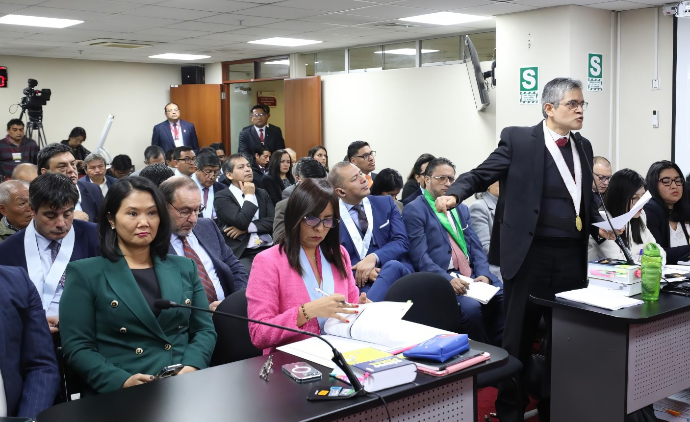 Venganza. Keiko Fujimori estuvo detrás de la campaña contra el fiscal José Domingo Pérez. Foto: difusión