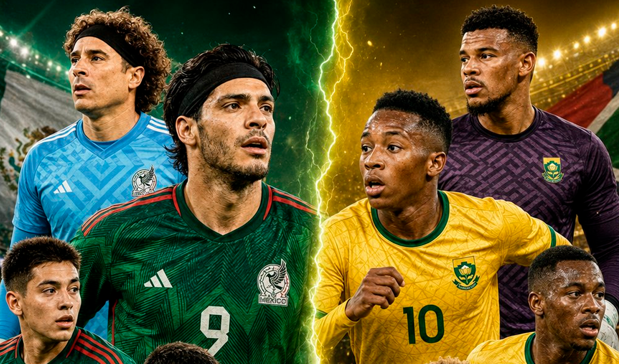 México vs Sudáfrica EN VIVO HOY: dónde ver la inau