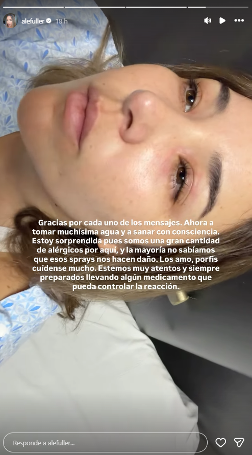 Alessandra Fuller revela por qué ingresó a una clínica