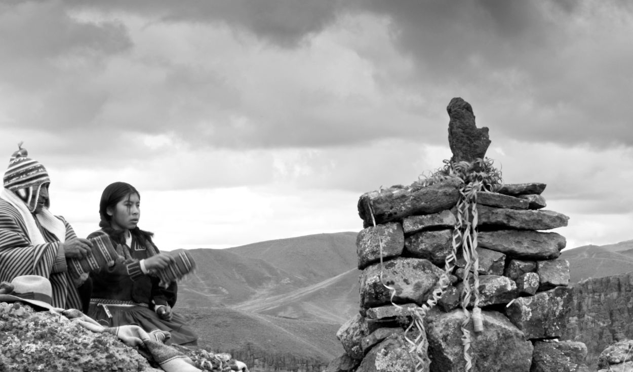 Rodaje de la película 'Yana Wara'
