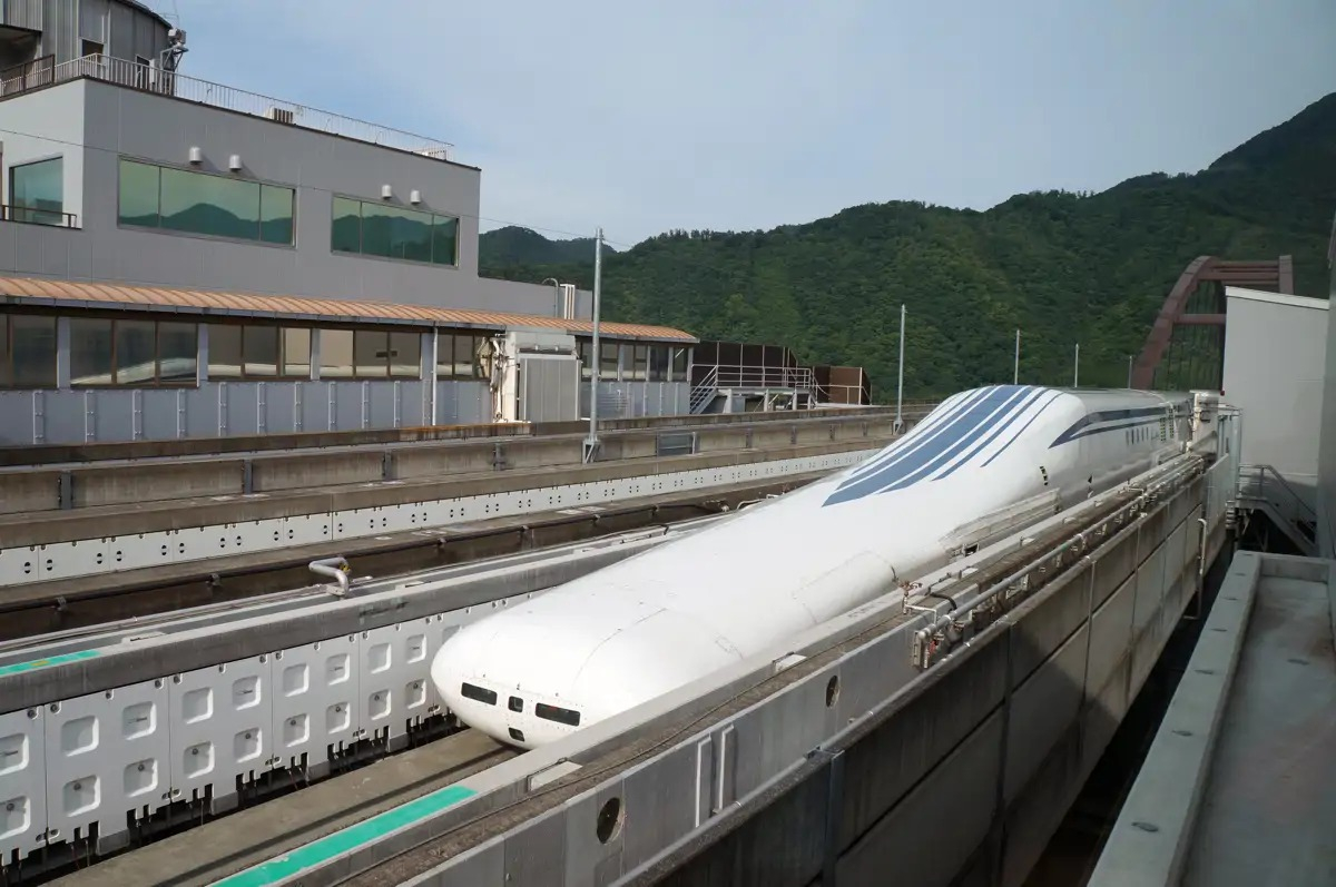 El secreto de su ultravelocidad es la tecnología SC Maglev: levitación magnética superconductora. Foto: National Geographic