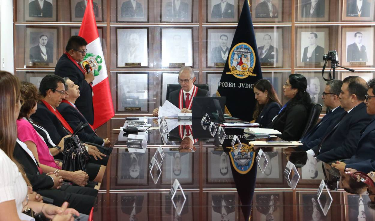 Las actividades de monitoreo continuarán en Chiclayo y se espera la implementación del cuarto tramo de la Oralidad Civil. Fuente: difusión. corte-de-lambayeque